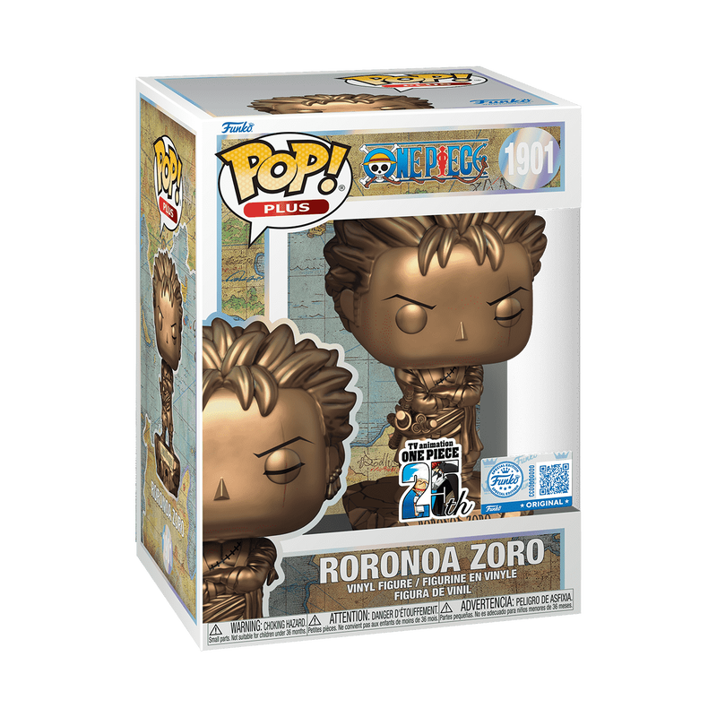 One Piece Zoro Bronze Statue Funko Pop! Vinyl Figure #1901