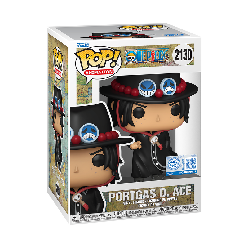 One Piece Portgas D. Ace Funko Pop! Vinyl Figure #2130 Pre-release - Chalice Exclusive