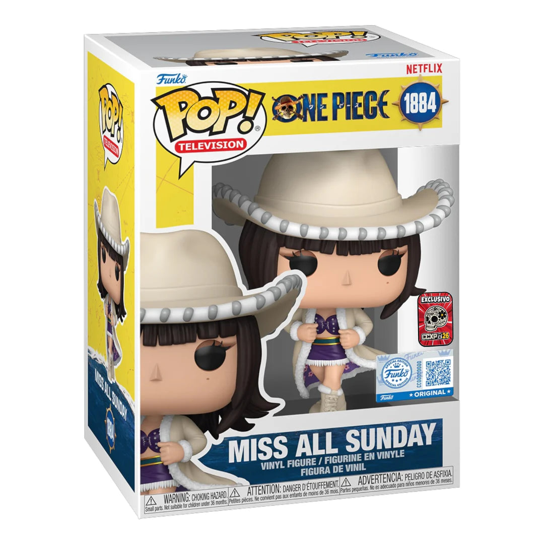Miss All Sunday Funko Pop! Vinyl Figure #1884 - Mexico CCXP 2026