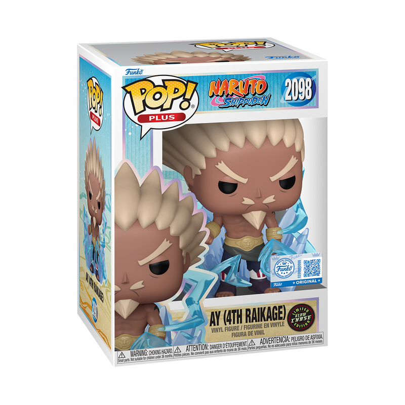 Naruto: Shippuden Ay (4th Raikage) Funko Pop! Vinyl Figure #2098 Chase - Pre-release Chalice Exclusive