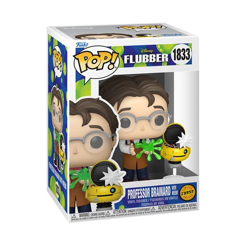 Disney's Flubber: Professor Brainard with Weebo Funko Pop! Vinyl Figure and Pop! Buddy #1833 Chase (Pre-Order Nov/Dec '26)