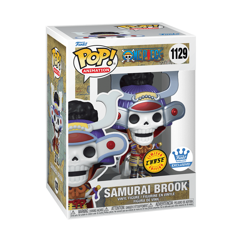 One Piece Samurai Brook Funko Pop! Vinyl Figure #1129 Chase - Funko Exclusive