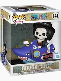 One Piece Brook With Shark Submerge Funko Pop! Vinyl Figure #141 NYCC 2025