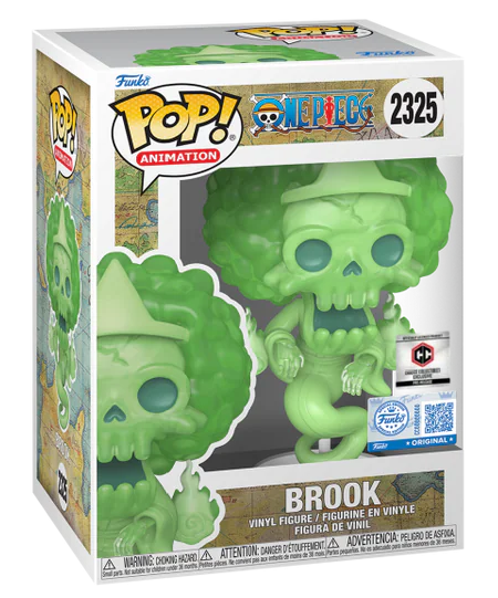One Piece Brook Pop! Vinyl Figure #2235 GITD Pre-release - Chalice Collectibles Exclusive (Copy)