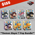 Demon Slayer Movie Funko Pop! Vinyl Figures Chase Bundle