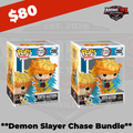 Demon Slayer Movie Zentisu Funko Pop! Vinyl Figures Chase Bundle