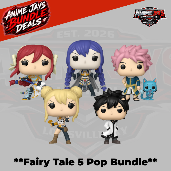 Fairy Tail Funko Pop! Vinyl Figures Bundle