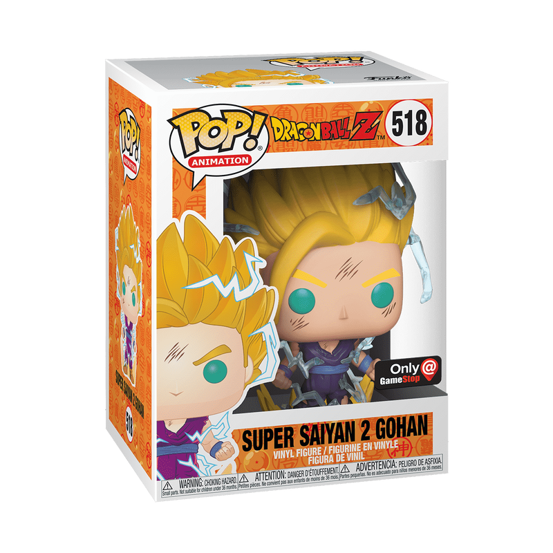 Dragon Ball Z Super Saiyan Gohan Funko Pop! #518 - Gamestop Exclusive