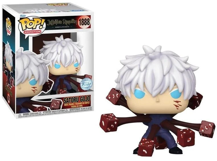 Jujutsu Kaisen Satoru Gojo Funko Pop! Vinyl Figure #1888 Special Edition