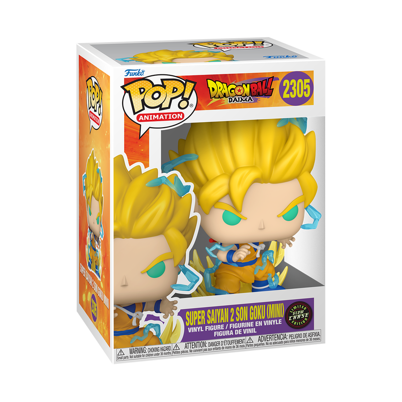 Dragon Ball Daima Super Saiyan Son Goku (Mini) Funko Pop! #2305 Chase