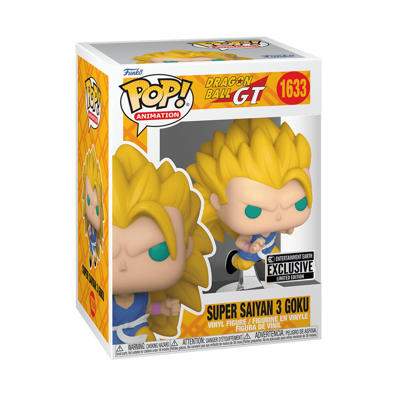 Dragon Ball GT: Super Saiyan 3 Goku Funko Pop! #1633 - EE Exclusive