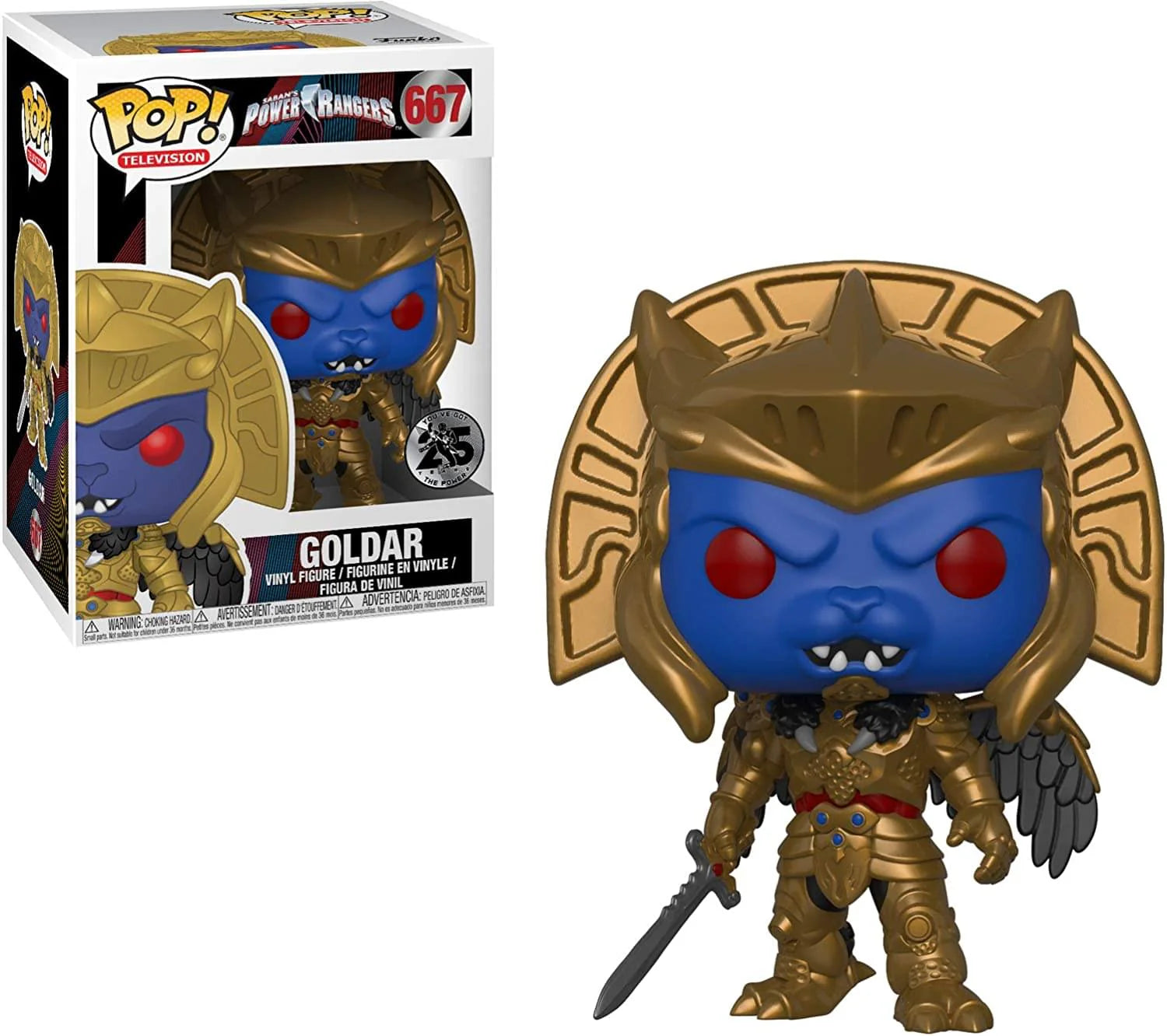 Saban's Power Rangers: Goldar Funko Pop! Vinyl Figure #667