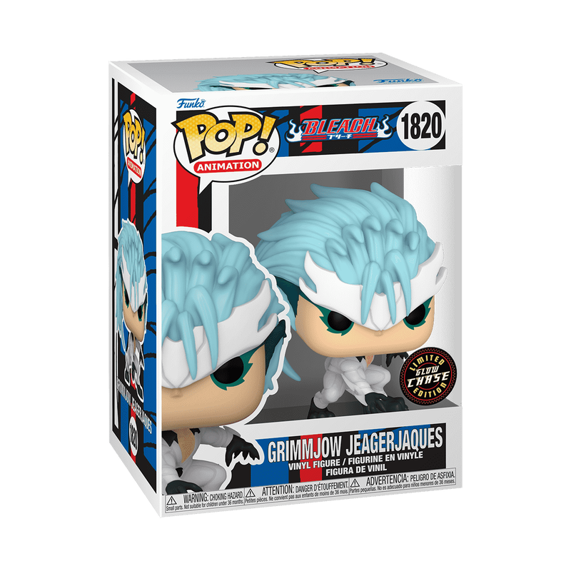 Bleach: Grimmjow Jeagerjaques Funko Pop! Vinyl Figure #1820 Chase