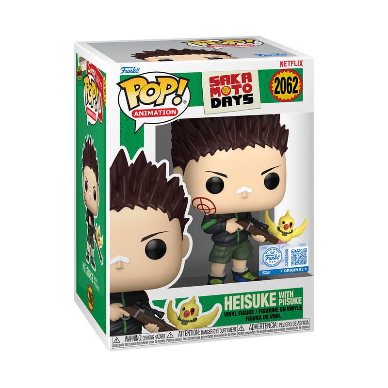 Sakamoto Days Heisuke With Piisuke Funko Pop! Vinyl Figure #2062