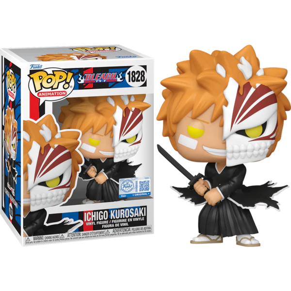 Bleach: Ichigo Kurosaki Funko Pop! Vinyl Figure #1828 - Gamestop Exclusive