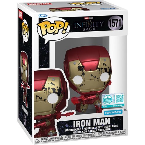 Avengers: The Infinity Saga Iron Man Mark 6 Funko Pop! Vinyl Figure #1571 - Entertainment Earth Exclusive