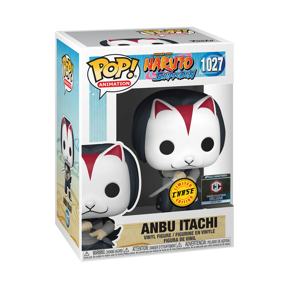 Naruto: Shippuden Anbu Itachi Funko Pop! Vinyl Figure #1027 - Chase Chalice Exclusive