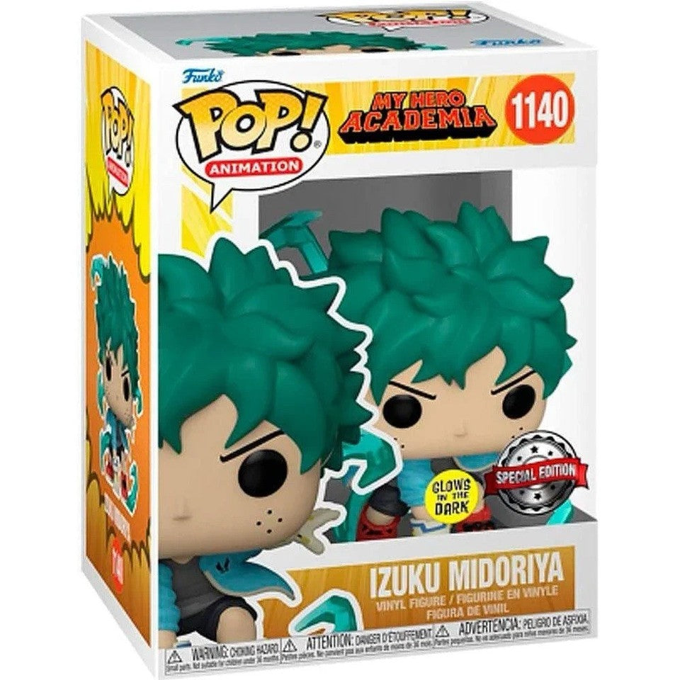 My Hero Academia Izuku Midoriya Funko Pop Vinyl Figure #1140 GITD