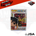 One Piece Luffy Funko Pop! Vinyl Figure #1273 Chase Dual Signed By Colleen Clinkenbeard & Erica Schroeder