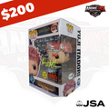 Jujutsu Kaisen Yuji Itadori Funko Pop! Vinyl Figure #1376 GITD - Signed & Quoted By Adam McArthur