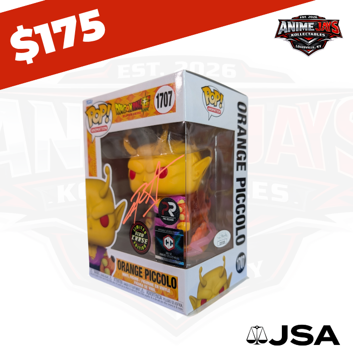 Dragon Ball Super: Orange Piccolo Funko Pop! #1707 Chase Pre-release - Signed By Chris Sabat