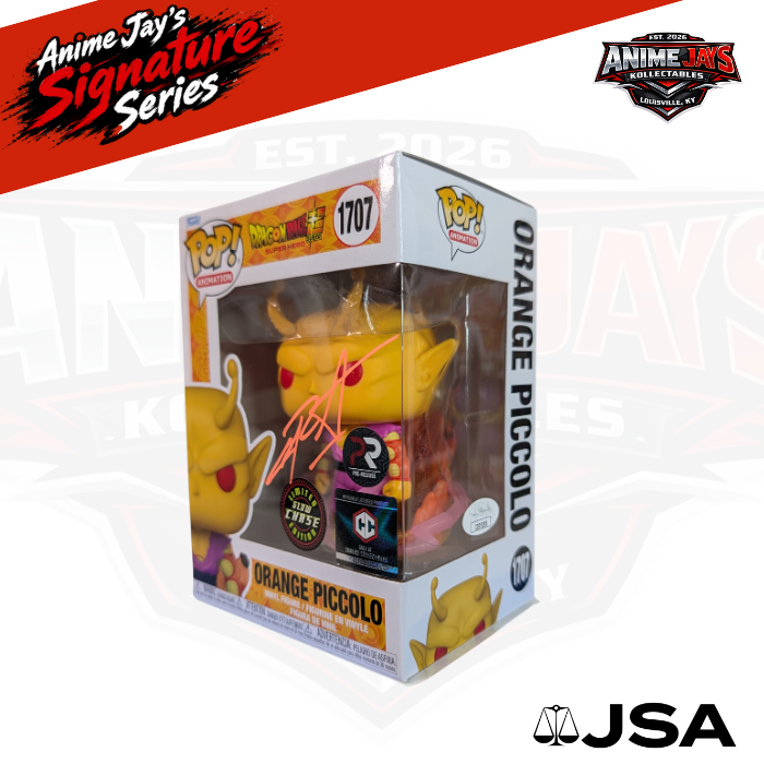 Dragon Ball Super: Orange Piccolo Funko Pop! #1707 Chase Pre-release - Signed By Chris Sabat