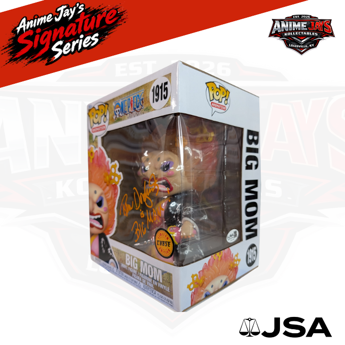 One Piece Big Mom Funko Pop! Vinyl Figure #1915 Chase Signed By Pam Dougherty
