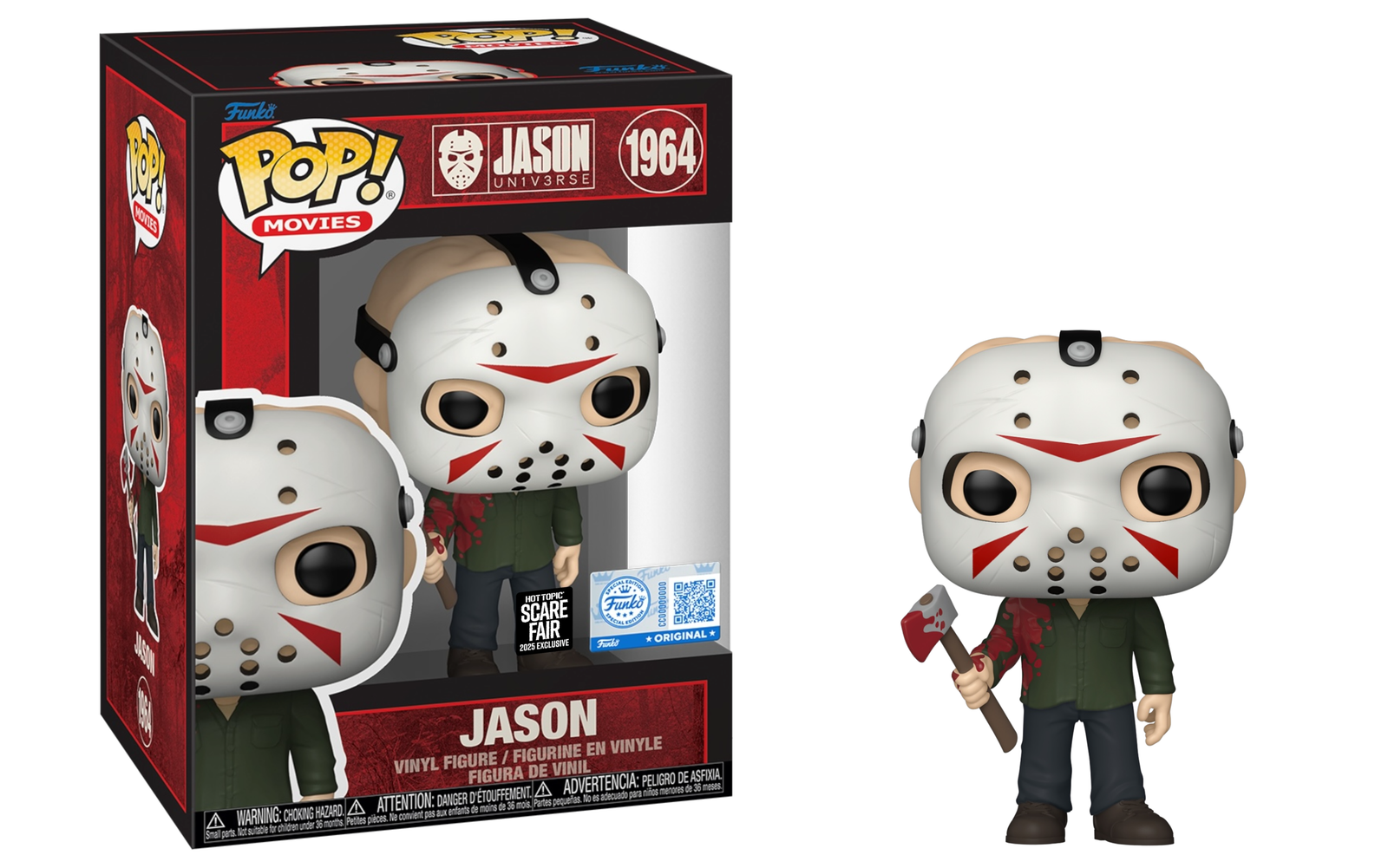 Jason: Jason Funko Pop! Vinyl Figure #1964 - Hot Topic Scare Fair Excluisve