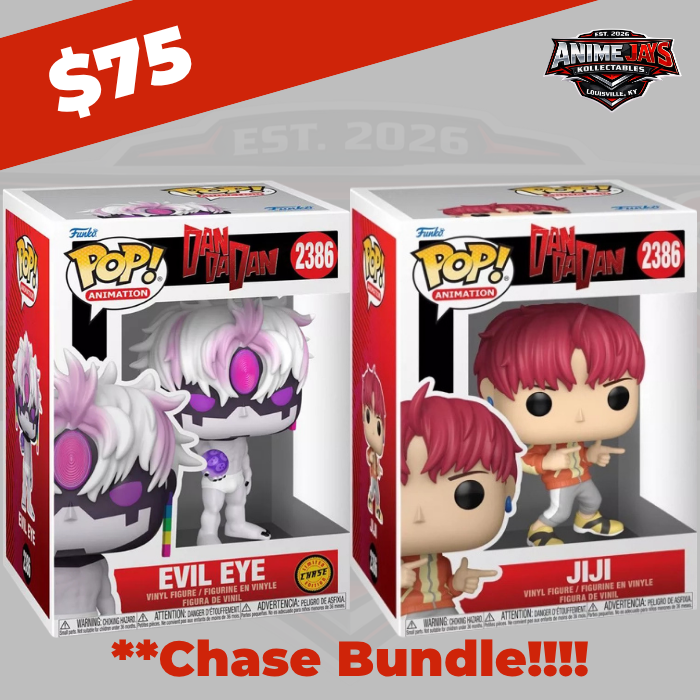 Dandadan Jiji Funko Pop! Vinyl Figure #2386 Chase Bundle