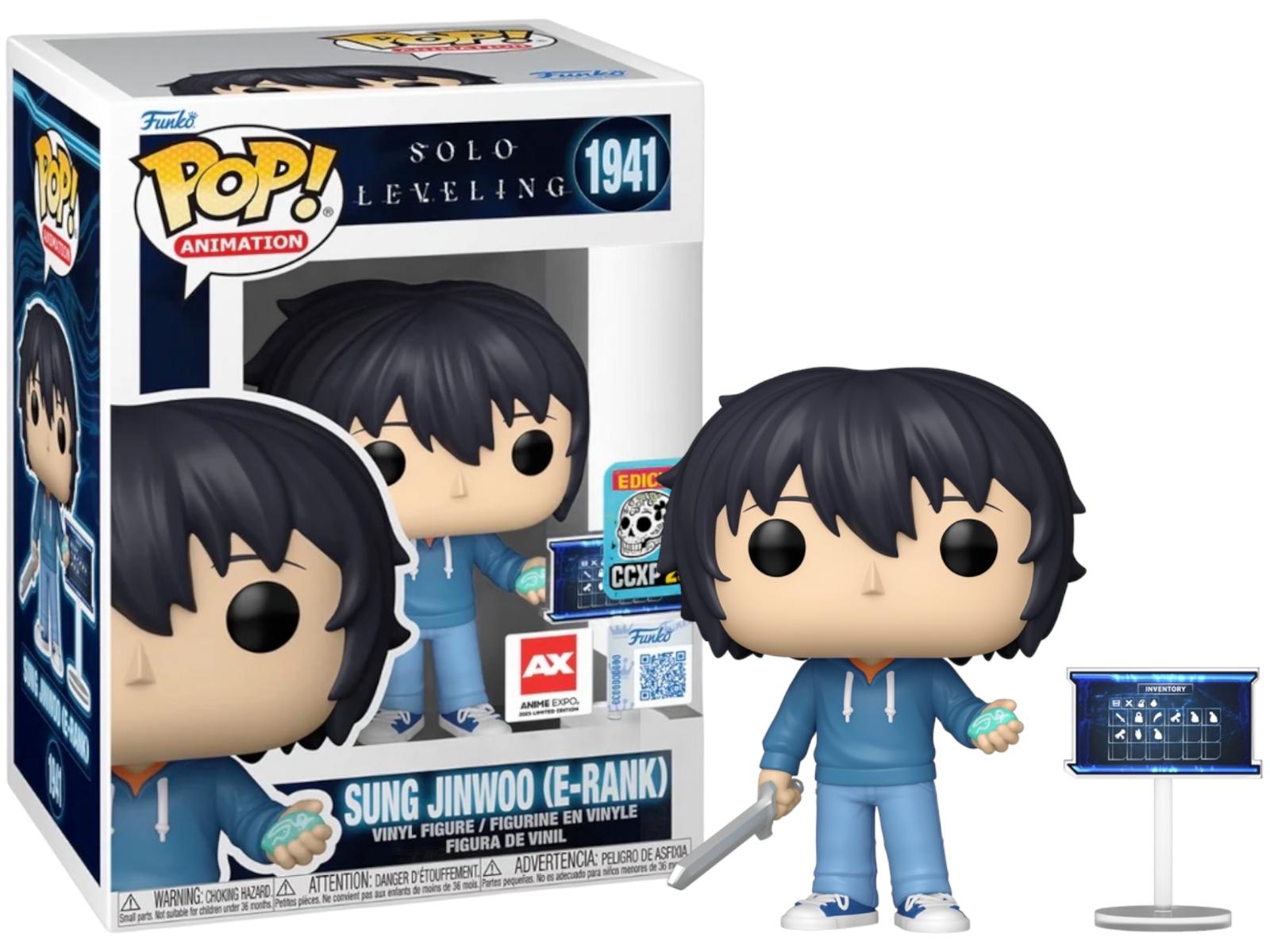 Solo Leveling Sung Jinwoo Funko Pop! Vinyl Figure #1941 CCXP Anime Expo
