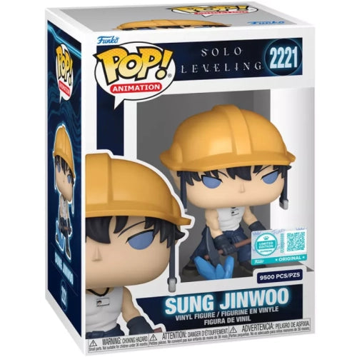 Solo Leveling Sung Jinwoo Funko Pop! Vinyl Figure #2221 Chalice Exclusive LE 9500 pcs