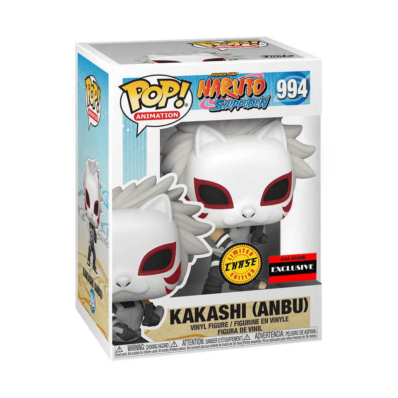 Naruto: Shippuden Kakashi Hatake Funko Pop! Vinyl Figure #994 - Chase AAA Anime Exclusive