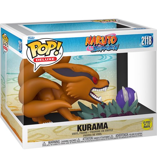 Naruto: Shippuden Kurama Funko Pop! Vinyl Figure #2118 GITD
