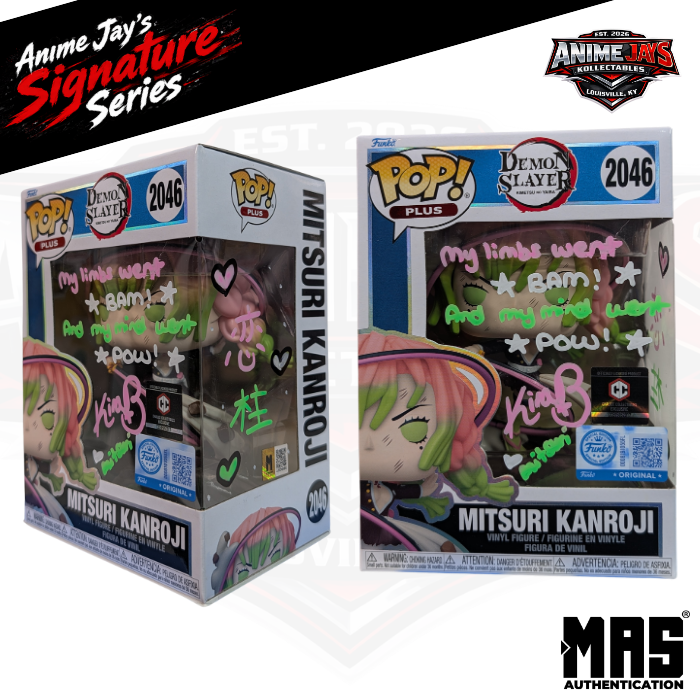 Demon Slayer: Mitsuri Funko Pop! Vinyl Figure #2046 - Signed & Quoted By Kira Buckland #1