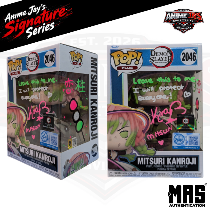 Demon Slayer: Mitsuri Funko Pop! Vinyl Figure #2046 - Signed & Quoted By Kira Buckland #2