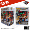 One Piece Rob Lucci Funko Pop! Vinyl Figure #2140 Shared Con Sticker Signed & Quoted By Jason Liebrecht