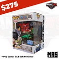 One Piece Funko Pop! Premium Roronoa Zoro (King of Hell) #2151 Signed & Quoted By Chris Sabat #2