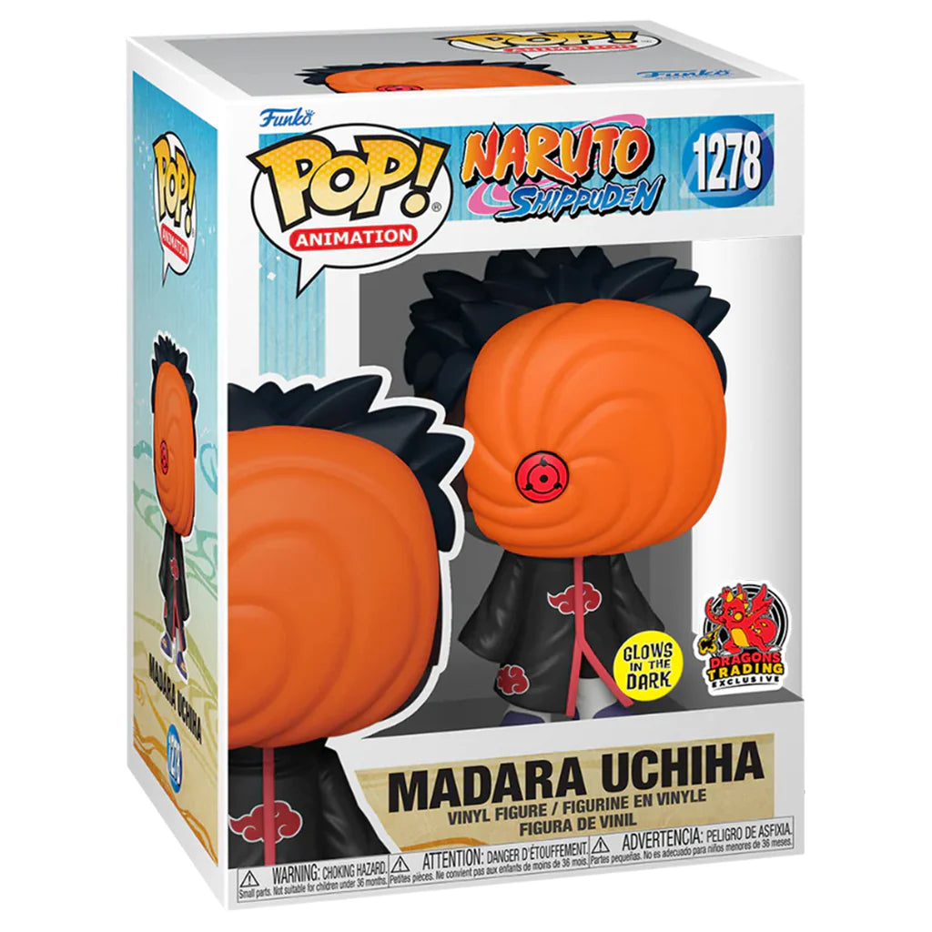 Naruto: Shippuden Madara Uchiha Funko Pop! Vinyl Figure #1278 GITD