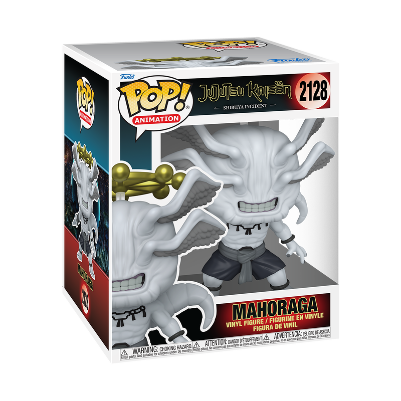Jujutsu Kaisen Shibuya Incident Mahoraga Super 6 1/4-Inch Funko Pop! Vinyl Figure #2128