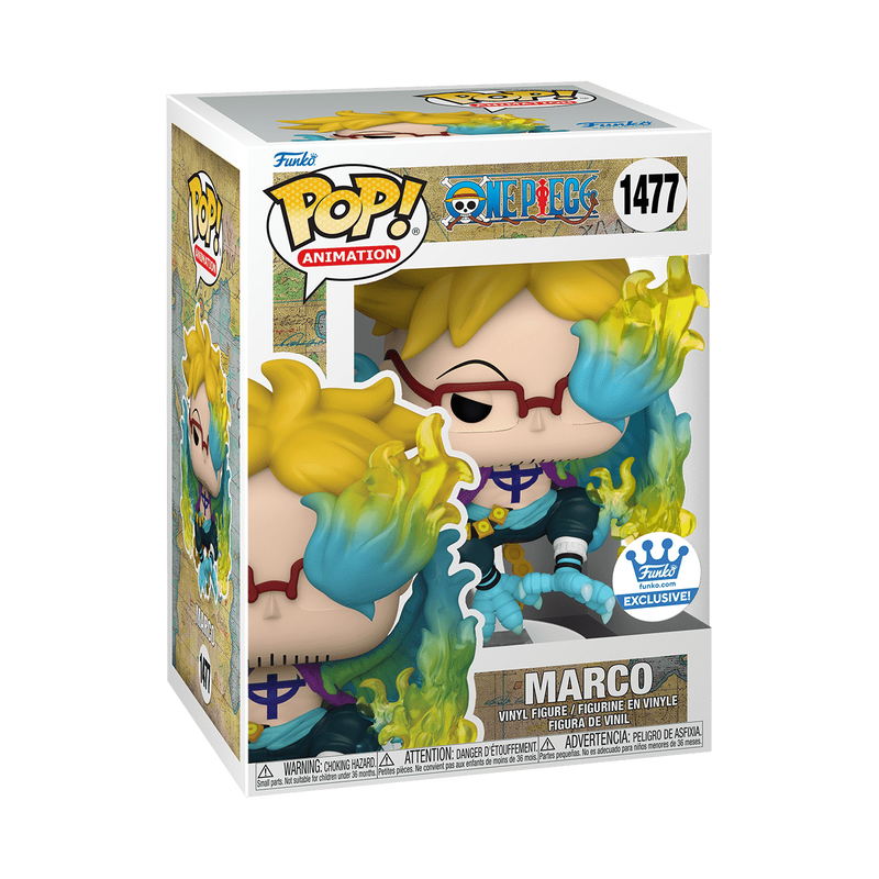 One Piece Marco Funko Pop! Vinyl Figure #1477 - Funko Exclusive