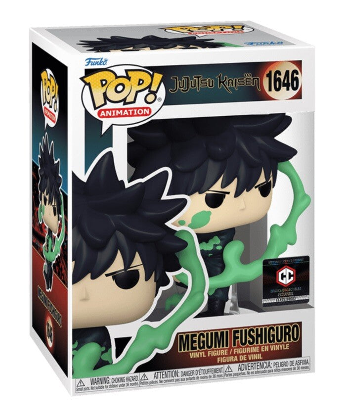 Jujutsu Kaisen Megumi Fushiguro Funko Pop! Vinyl Figure #1646 - Chalice Excluisve