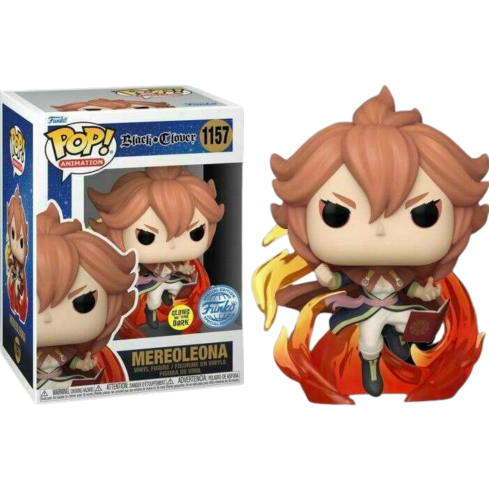 Black Clover Mereoleona Funko Pop! Vinyl Figure #1157- Special Edition (GITD)