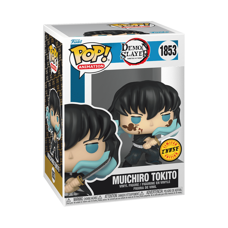 Demon Slayer: Kimetsu no Yaiba Muichiro Tokito Funko Pop! Vinyl Figure #1853 Chase