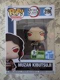 Demon Slayer: Kimetsu no Yaiba Muzan Kibutsuji Funko Pop! Vinyl Figure #2196 - 2026 ECCC Con Sticker