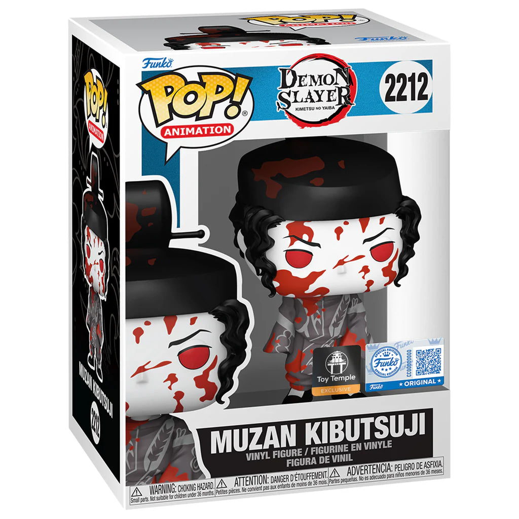 Demon Slayer: Kimetsu no Yaiba Muzan Kibutsuji Funko Pop! Vinyl Figure #2212 Pre-release - Toy Temple Exclusive