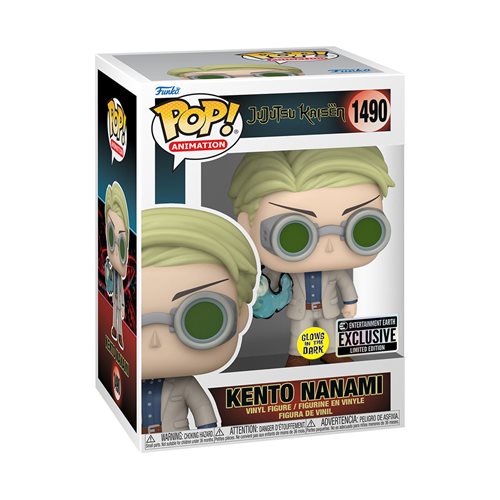 Jujutsu Kaisen Kento Nanami Funko Pop! Vinyl Figure #1490 GITD - EE Exclusive