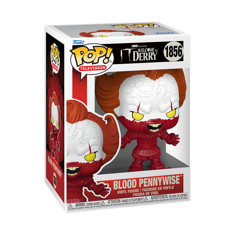 IT Welcome To Derry: Blood Pennywise Funko Pop! Vinyl Figure #1856