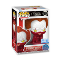 It: Welcome to Derry Pennywise Bloody Shelf Sitter Funko Pop! Vinyl Figure #1866 - Entertainment Earth Exclusive