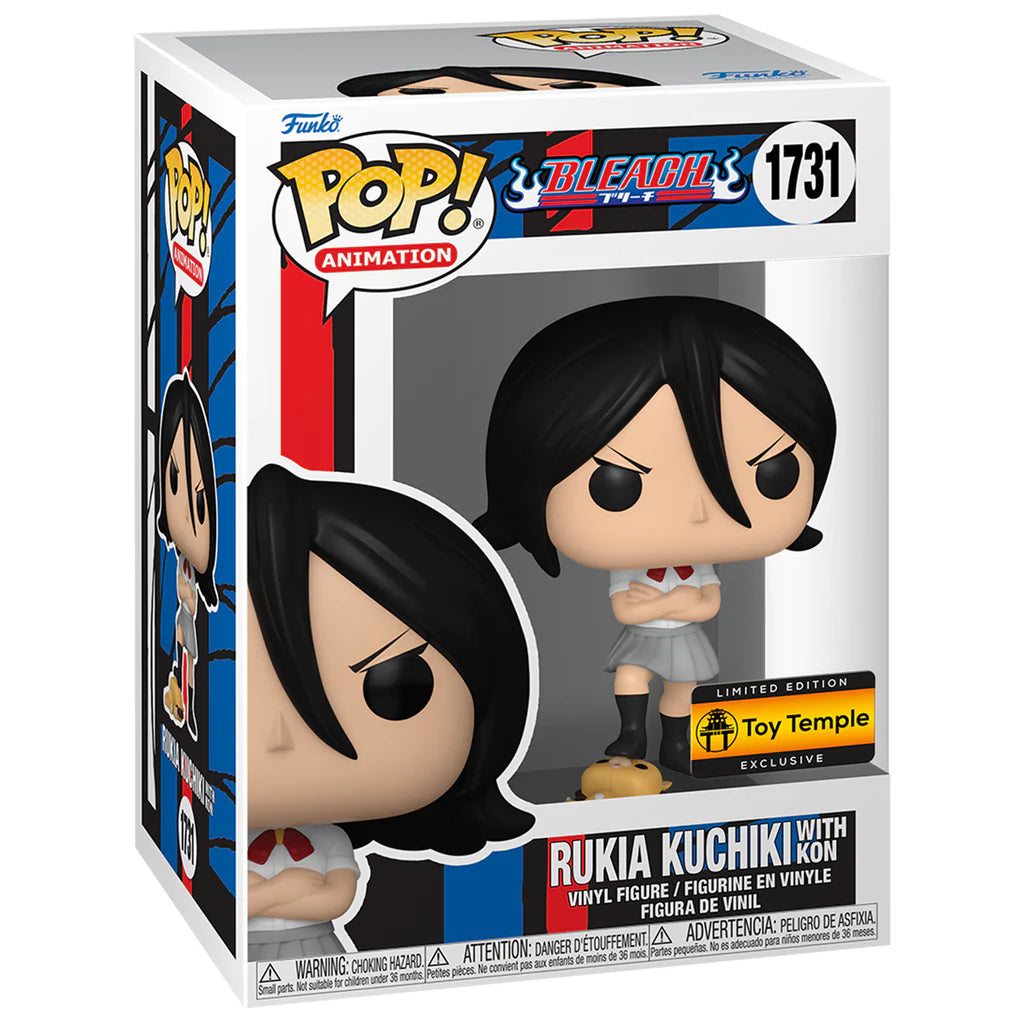 Bleach: Rukia Kuchiki With Kon Funko Pop! Vinyl Figure #1731