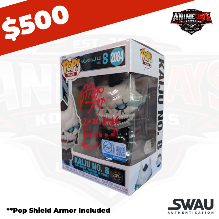 Kaiju No. 8 Kaiju No. 8 Funko Pop! Vinyl Figure #2084 Chase Signed By Masaya Fukunishi